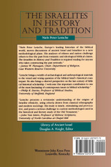 Israelites in History and Tradition Israelites in History and Tradition