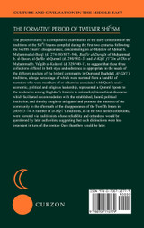 The Formative Period of Twelver Shi'ism The Formative Period of Twelver Shi'ism