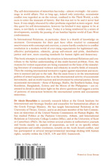 The Self-determination of Minorities in International Politics The Self-determination of Minorities in International Politics
