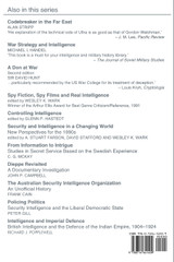 Intelligence, Defence and Diplomacy Intelligence, Defence and Diplomacy