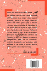 British Elections and Parties Yearbook