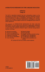 Operations Research in the Airline Industry Operations Research in the Airline Industry