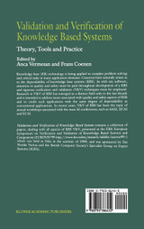 Validation and Verification of Knowledge Based Systems