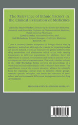 The Relevance of Ethnic Factors in the Clinical Evaluation of Medicines