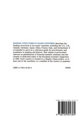 Banking Structures in Major Countries