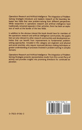 Operations Research and Artificial Intelligence