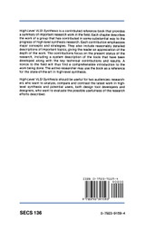 High-Level VLSI Synthesis High-Level VLSI Synthesis