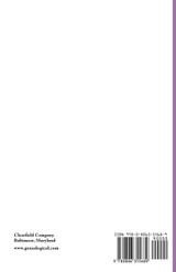 New England Families. Genealogical and Memorial. 1913 Edition. in Four Volumes. Volume I