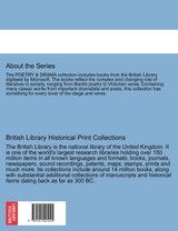 A collection of single sheet songs and poems. A collection of single sheet songs and poems.