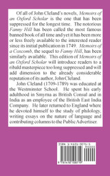 Memoirs of an Oxford Scholar