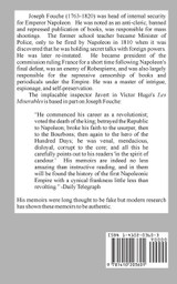 Memoirs of Joseph Fouché (Volume Two) Memoirs of Joseph Fouché (Volume Two)