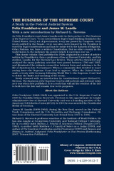 The Business of the Supreme Court