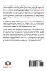Israeli-Palestinian Conflict Israeli-Palestinian Conflict