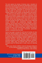 Advancing Democracy Through Education? U.S. Influence Abroad and Domestic Practices (PB)