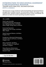 Introduction to Educational Leadership & Organizational Behavior