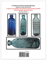 California Hutchinson & Gravitating Stopper Soda & Mineral Water Bottles