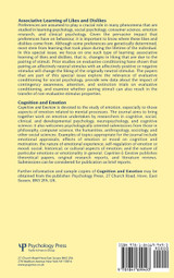 Associative Learning of Likes and Dislikes Associative Learning of Likes and Dislikes