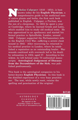 Astrological Judgement of Diseases from the Decumbiture of the Sick