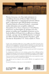 Description de quelques-unes des plantes recueillies par l'expédition tinnéenne
