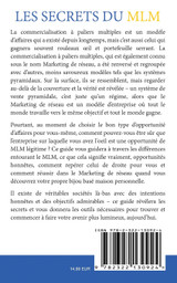 Les Secrets du MLM Les Secrets du MLM