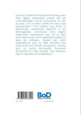 Dictionnaire alimentaire de la corticothérapie Dictionnaire alimentaire de la corticothérapie
