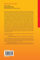 Macroeconomic Policy Macroeconomic Policy