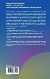 Clinical Interventions in Systemic Couple and Family Therapy Clinical Interventions in Systemic Couple and Family Therapy