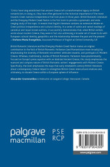 British Romantic Literature and the Emerging Modern Greek Nation British Romantic Literature and the Emerging Modern Greek Nation