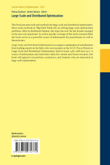 Large-Scale and Distributed Optimization Large-Scale and Distributed Optimization