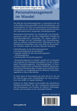 Personalmanagement im Wandel Personalmanagement im Wandel