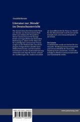 Literatur zur Wende im Deutschunterricht Literatur zur Wende im Deutschunterricht