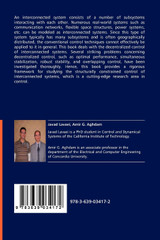 Decentralized Control of Interconnected Systems