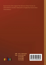 The Memoirs of René Vicomte de Chateaubriand sometime Ambassador to England The Memoirs of René Vicomte de Chateaubriand sometime Ambassador to England