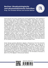 Suitability of portable NIR sensors (food-scanners) for the determination of fruit quality along the supply chain using the example of tomatoes