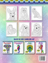 Hunde Mandala Malbuch Hunde Mandala Malbuch
