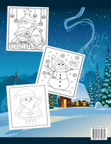 Libro da colorare di Buon Natale per bambini Libro da colorare di Buon Natale per bambini