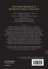 The Oxford Handbook of Shakespearean Tragedy