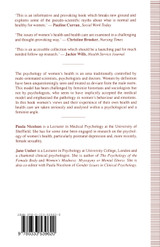 The Psychology of Women's Health and Health Care The Psychology of Women's Health and Health Care