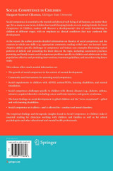 Social Competence in Children Social Competence in Children