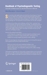 Handbook of Psychodiagnostic Testing