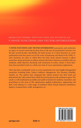 V-Invex Functions and Vector Optimization