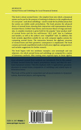 Normal Forms and Unfoldings for Local Dynamical Systems Normal Forms and Unfoldings for Local Dynamical Systems
