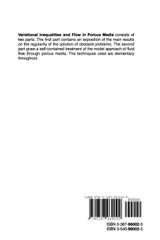 Variational Inequalities and Flow in Porous Media