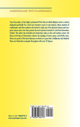 Basic Elements of Real Analysis