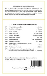 Social Behaviour in Animals Social Behaviour in Animals