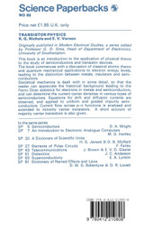 Transistor Physics Transistor Physics