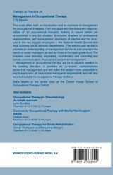 Management in Occupational Therapy