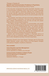 Speech and Communication Problems in Psychiatry