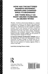 Women, Violence and Social Change Women, Violence and Social Change