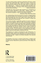 Women in English Society, 1500-1800